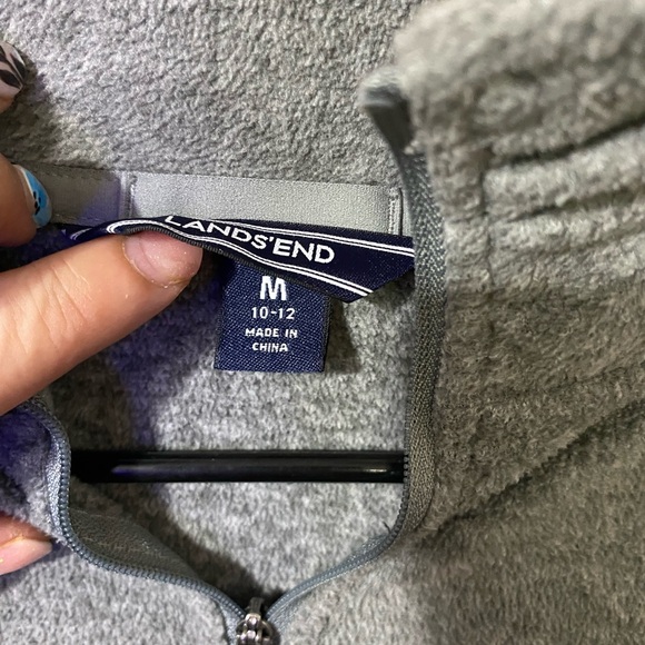 Land's End 1/4 Zip Fleece - Picture 3 of 5